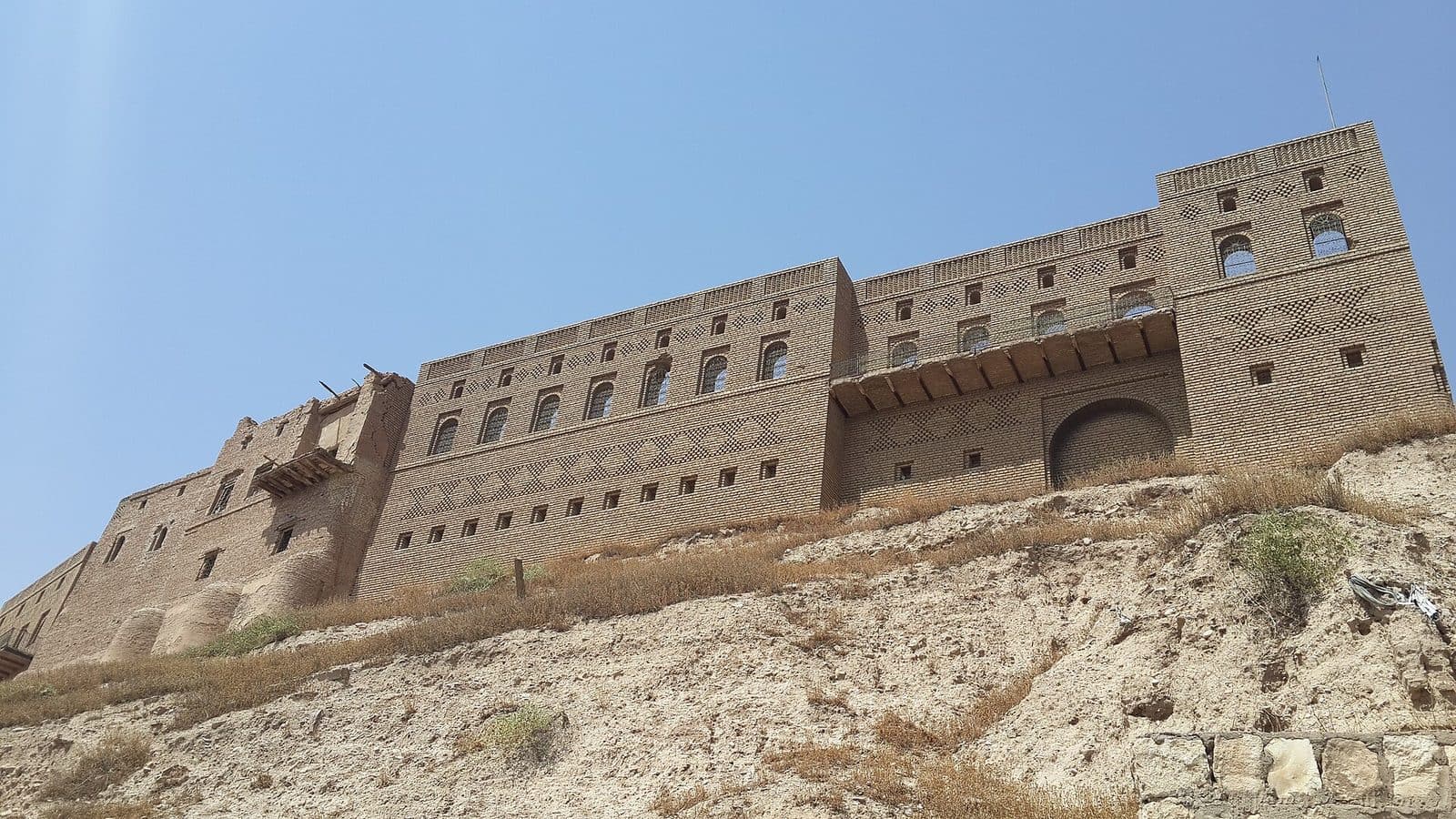 Old houses around the Citadel