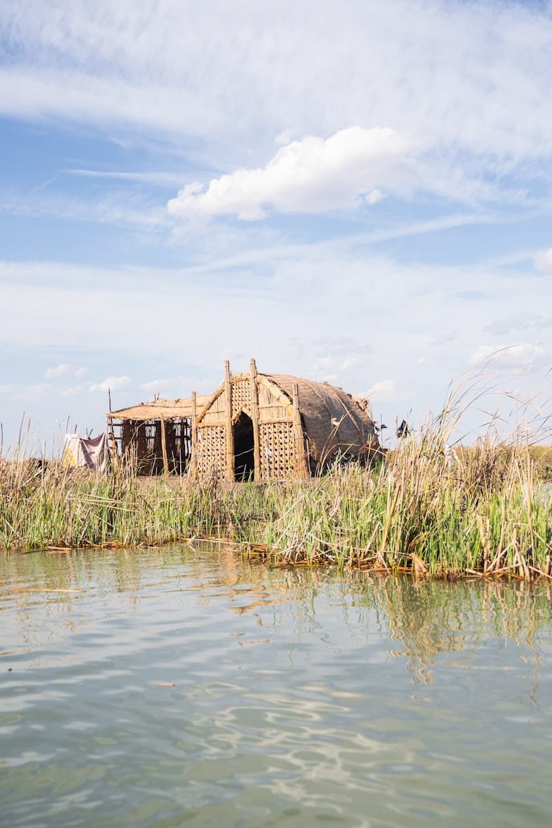 Traditional Marsh Arab village